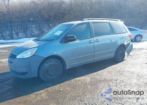 2004 Toyota Sienna Le z USA, uszkodzony, nr VIN 5TDZA23C84S118757